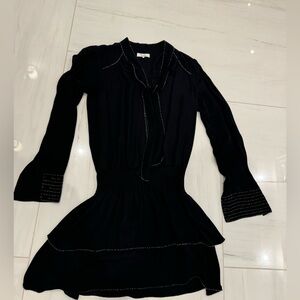 Parker long sleeve mini dress